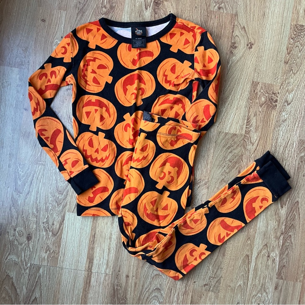Halloween Pumpkin Pajamas Size 10